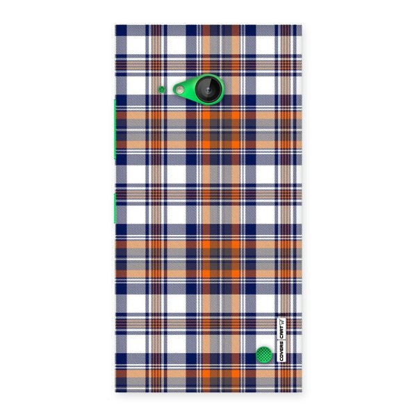 Shades Of Check Back Case for Lumia 730