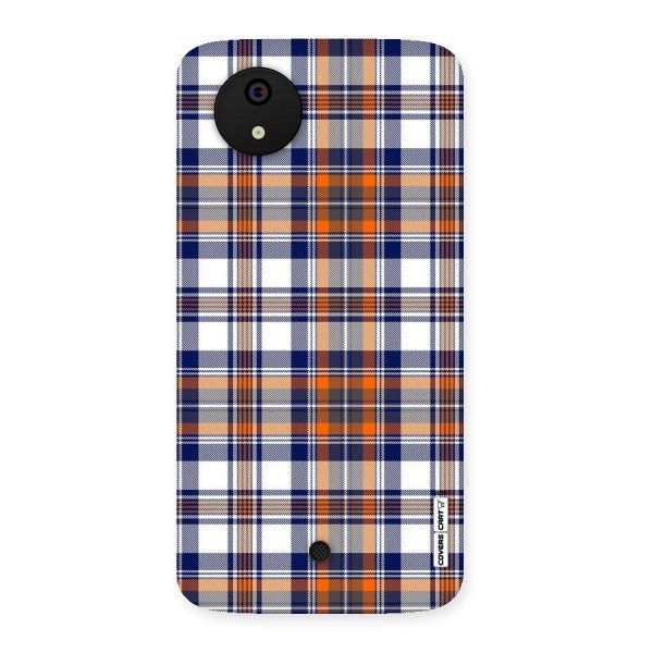 Shades Of Check Back Case for Micromax Canvas A1
