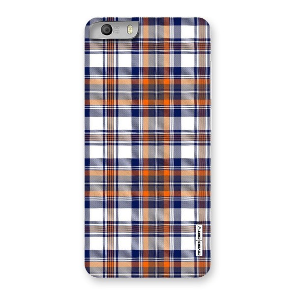 Shades Of Check Back Case for Micromax Canvas Knight 2
