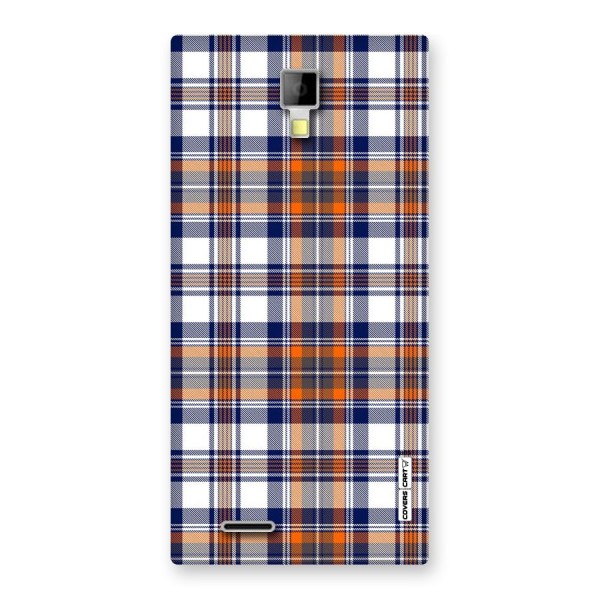 Shades Of Check Back Case for Micromax Canvas Xpress A99