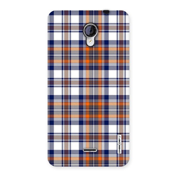 Shades Of Check Back Case for Micromax Unite 2 A106