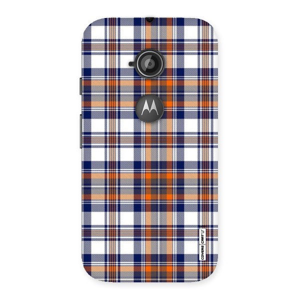 Shades Of Check Back Case for Moto E 2nd Gen