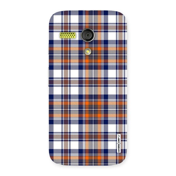 Shades Of Check Back Case for Moto G
