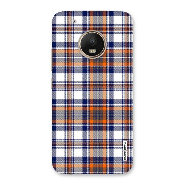 Shades Of Check Back Case for Moto G5 Plus