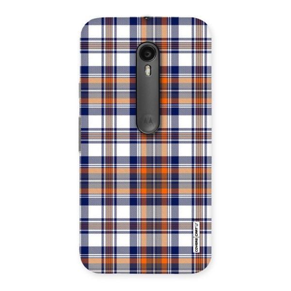 Shades Of Check Back Case for Moto G Turbo