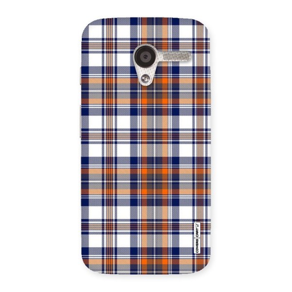 Shades Of Check Back Case for Moto X