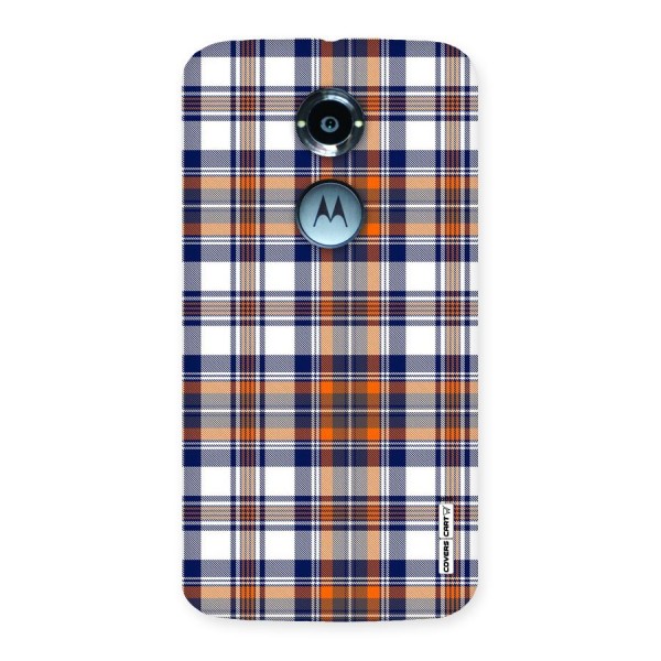 Shades Of Check Back Case for Moto X 2nd Gen