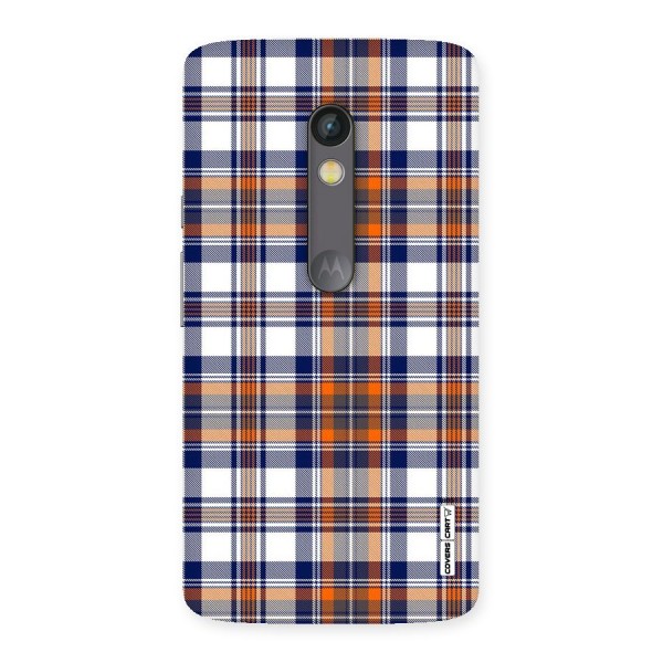 Shades Of Check Back Case for Moto X Play