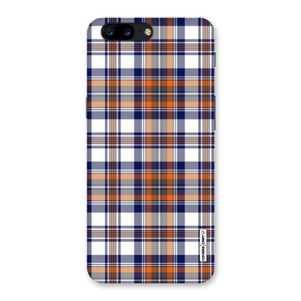 Shades Of Check Back Case for OnePlus 5