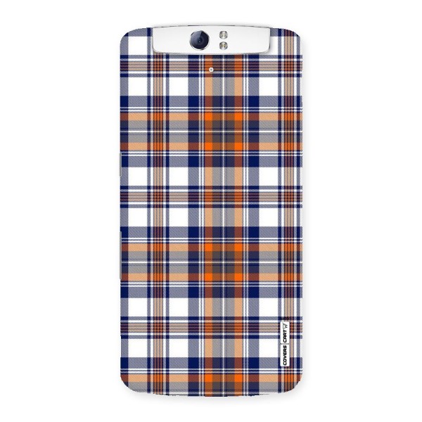 Shades Of Check Back Case for Oppo N1
