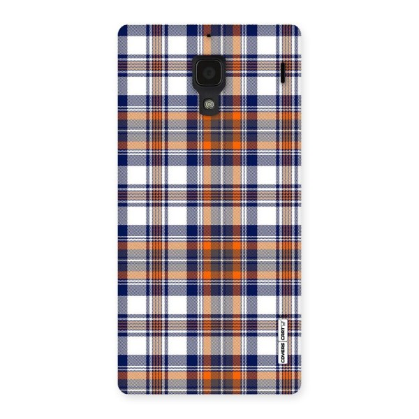 Shades Of Check Back Case for Redmi 1S