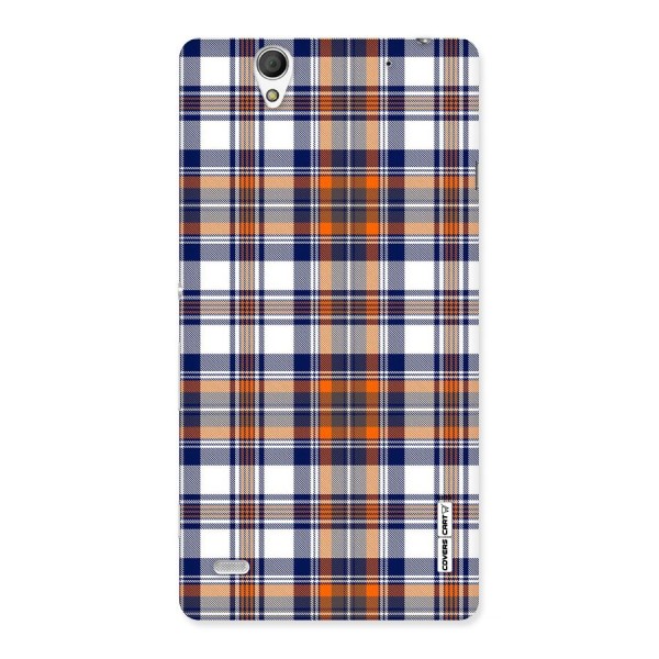 Shades Of Check Back Case for Sony Xperia C4