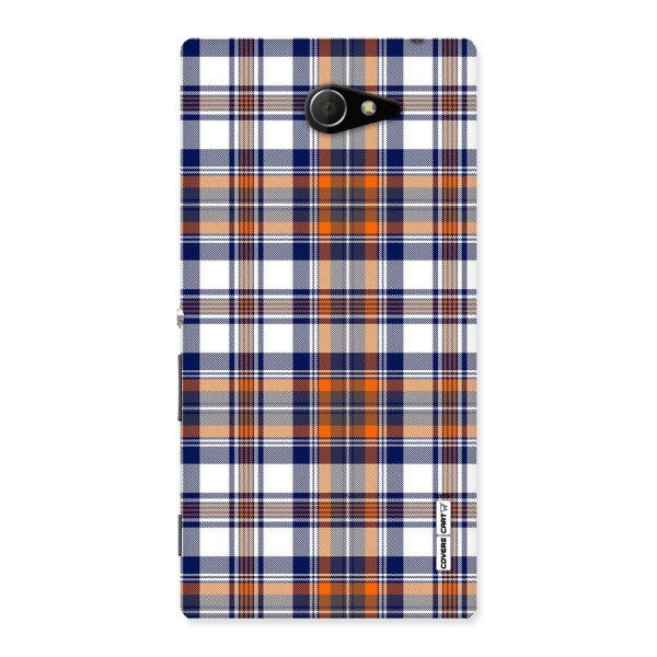 Shades Of Check Back Case for Sony Xperia M2