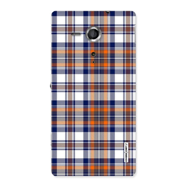 Shades Of Check Back Case for Sony Xperia SP