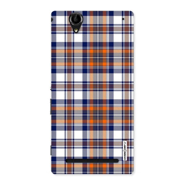 Shades Of Check Back Case for Sony Xperia T2