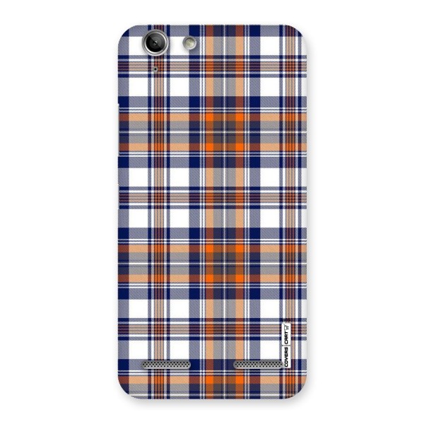 Shades Of Check Back Case for Vibe K5