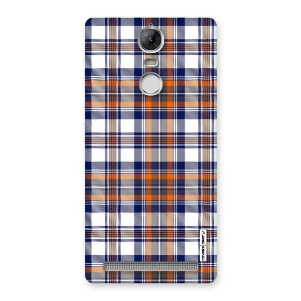 Shades Of Check Back Case for Vibe K5 Note
