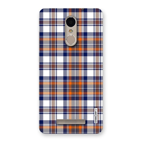 Shades Of Check Back Case for Xiaomi Redmi Note 3