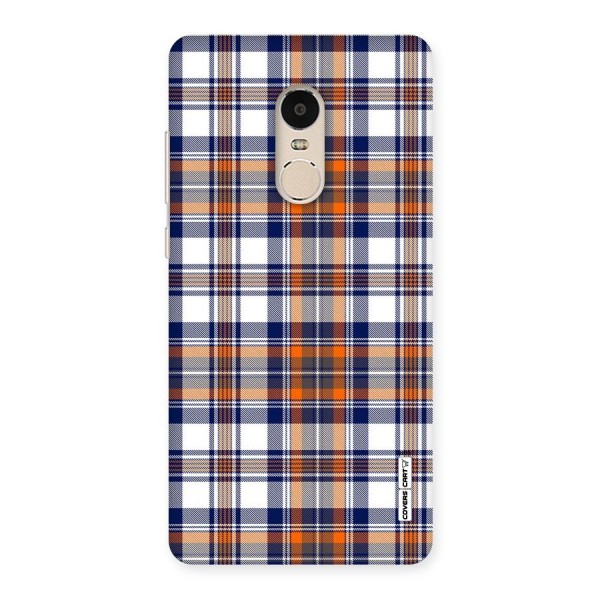 Shades Of Check Back Case for Xiaomi Redmi Note 4
