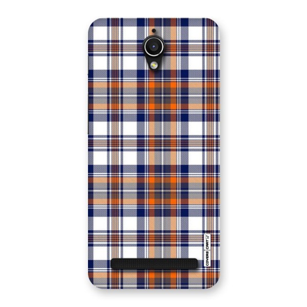 Shades Of Check Back Case for Zenfone Go