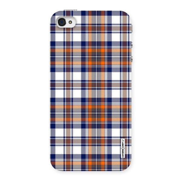 Shades Of Check Back Case for iPhone 4 4s