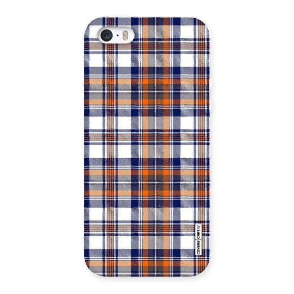 Shades Of Check Back Case for iPhone SE