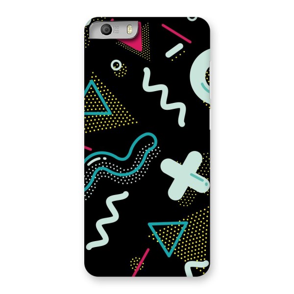 Shapes Pattern Back Case for Micromax Canvas Knight 2