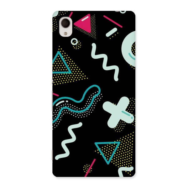 Shapes Pattern Back Case for Sony Xperia M4