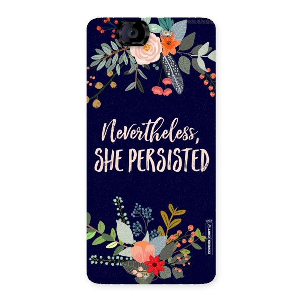She Persisted Back Case for Canvas Knight A350
