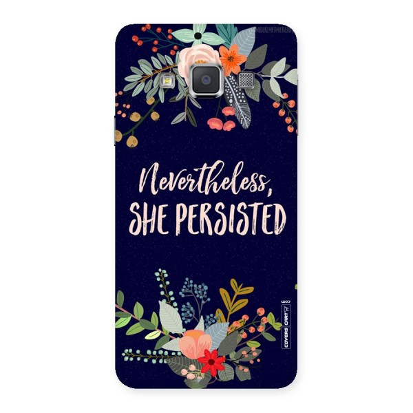 She Persisted Back Case for Galaxy A3