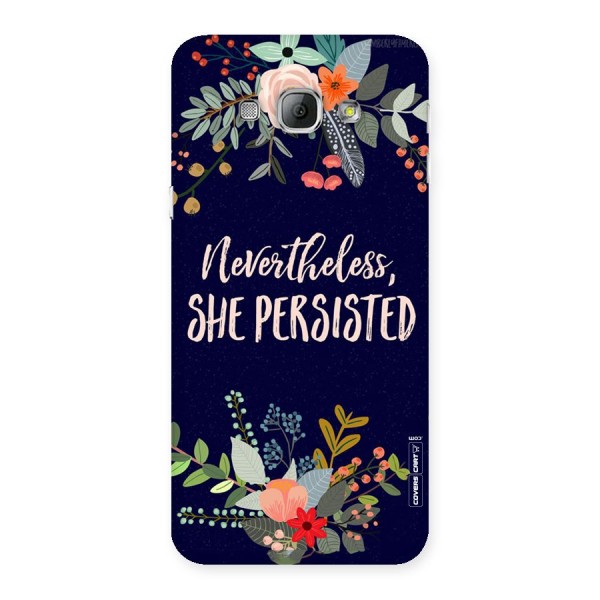 She Persisted Back Case for Galaxy A8