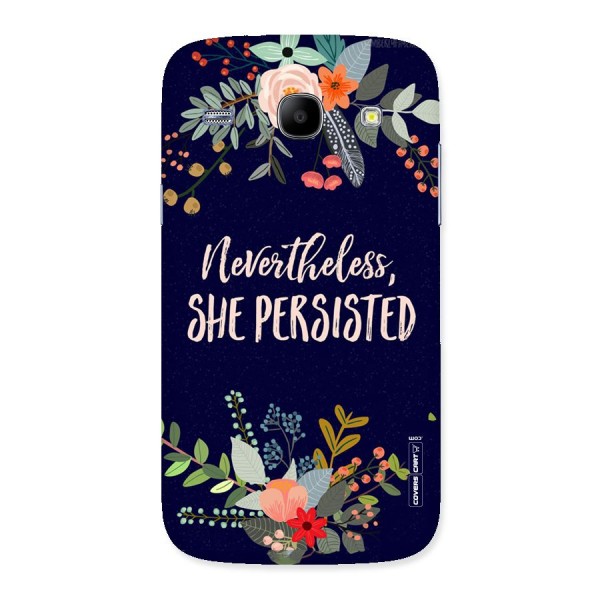 She Persisted Back Case for Galaxy Core