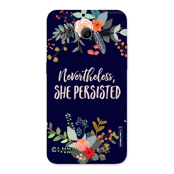 She Persisted Back Case for Galaxy Core 2