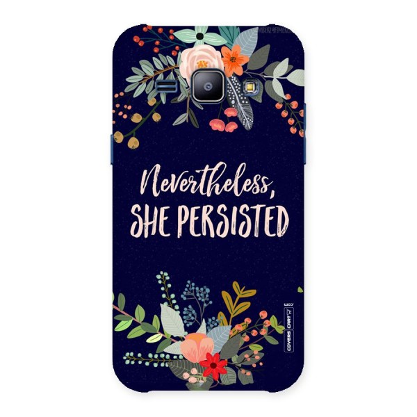 She Persisted Back Case for Galaxy J1