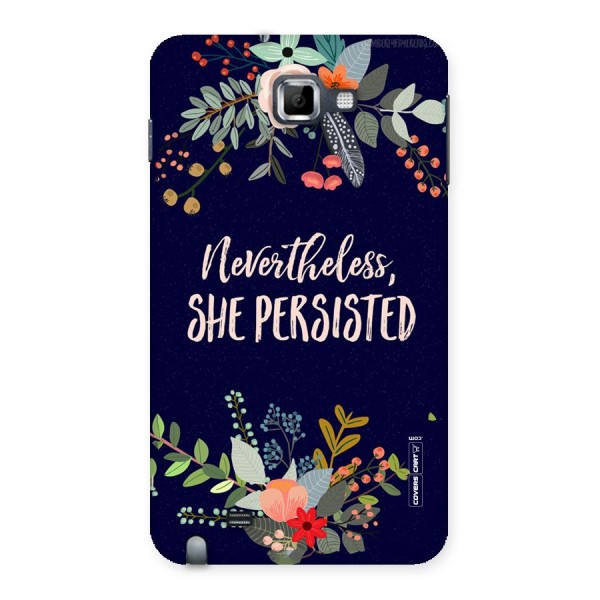 She Persisted Back Case for Galaxy Note