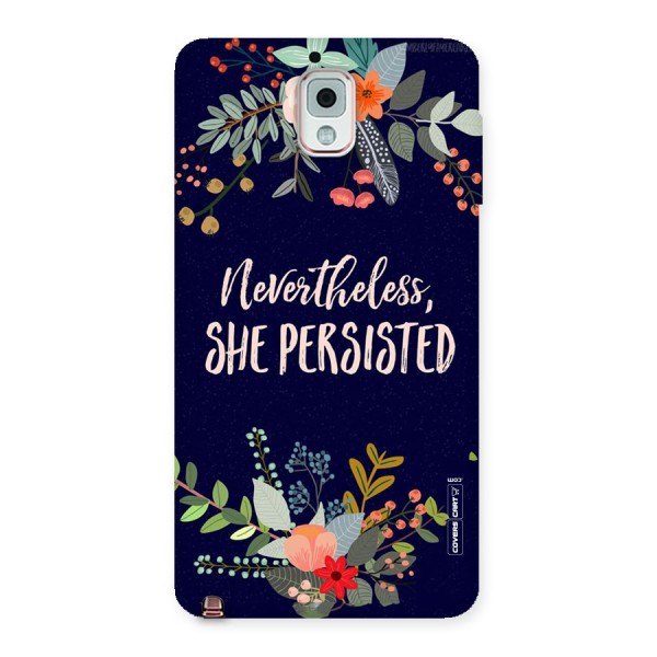 She Persisted Back Case for Galaxy Note 3