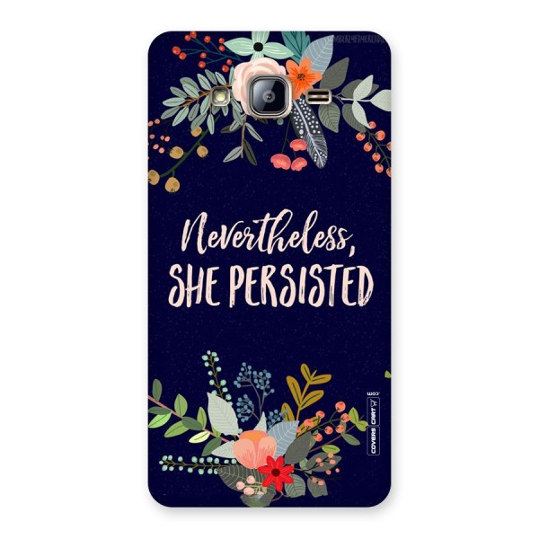 She Persisted Back Case for Galaxy On5