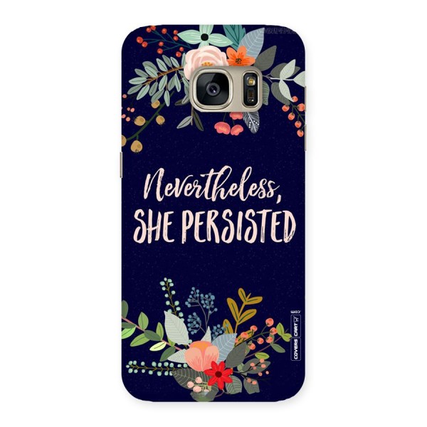 She Persisted Back Case for Galaxy S7