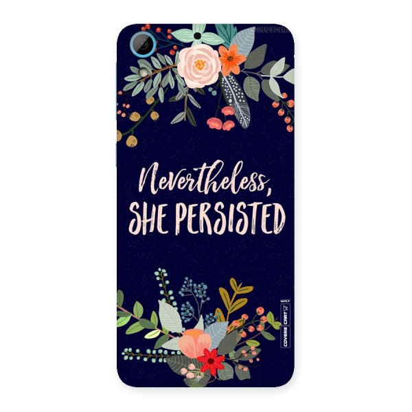 She Persisted Back Case for HTC Desire 826