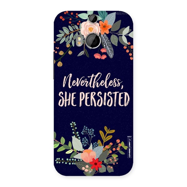 She Persisted Back Case for HTC One M8