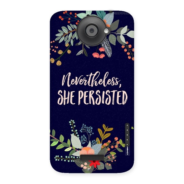 She Persisted Back Case for HTC One X