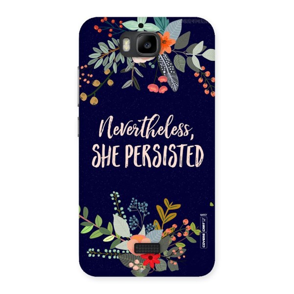 She Persisted Back Case for Honor Bee