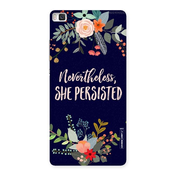 She Persisted Back Case for Huawei P8