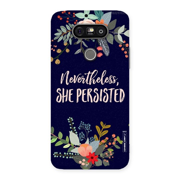 She Persisted Back Case for LG G5