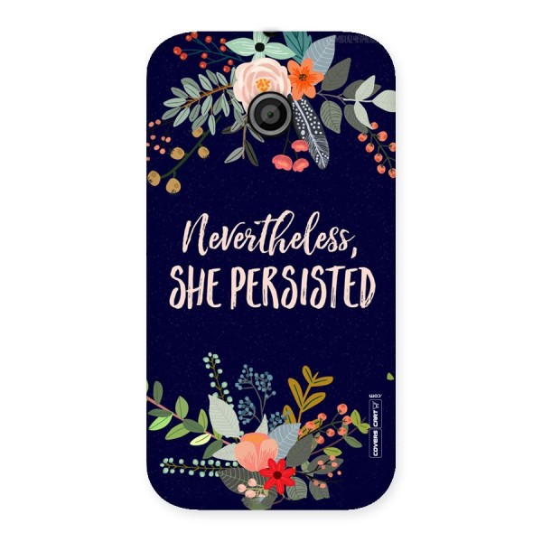 She Persisted Back Case for Moto E