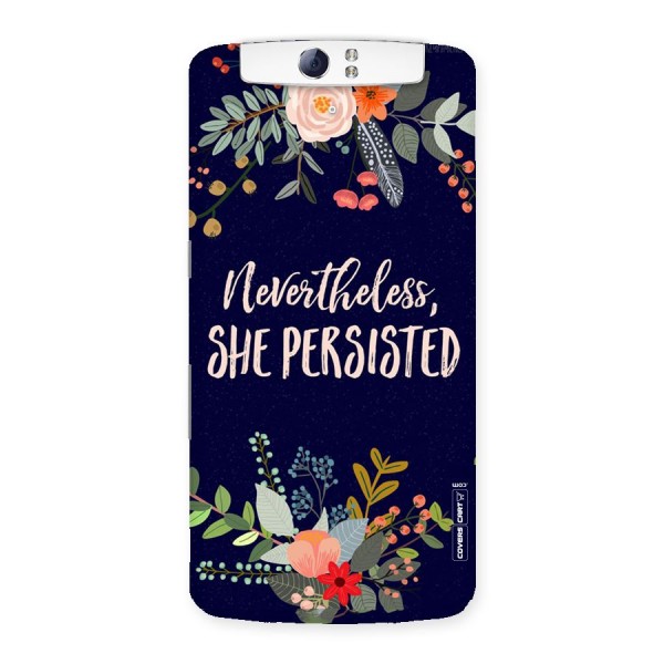 She Persisted Back Case for Oppo N1