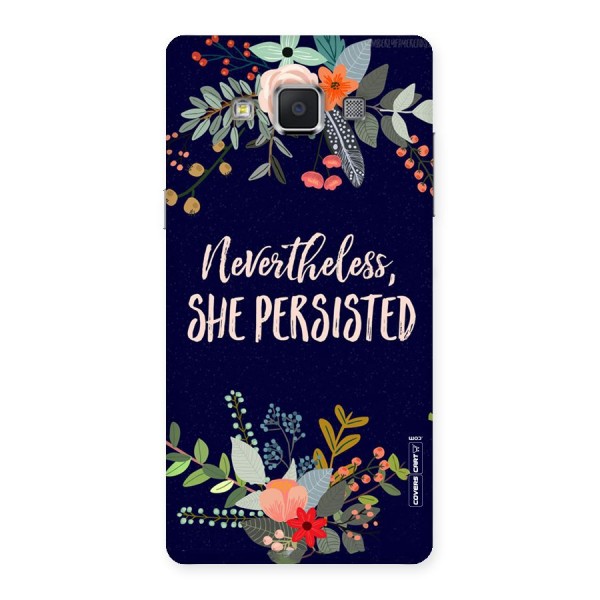 She Persisted Back Case for Samsung Galaxy A5