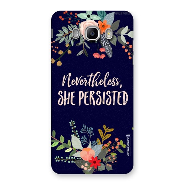 She Persisted Back Case for Samsung Galaxy J5 2016