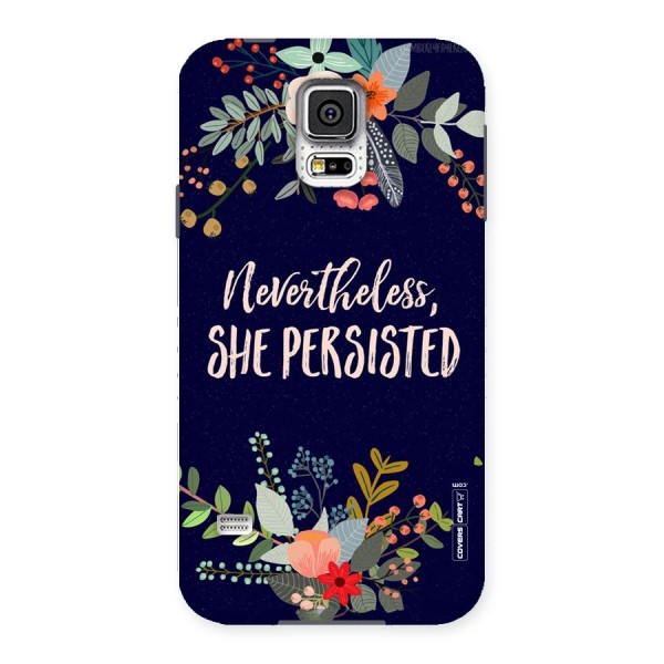 She Persisted Back Case for Samsung Galaxy S5