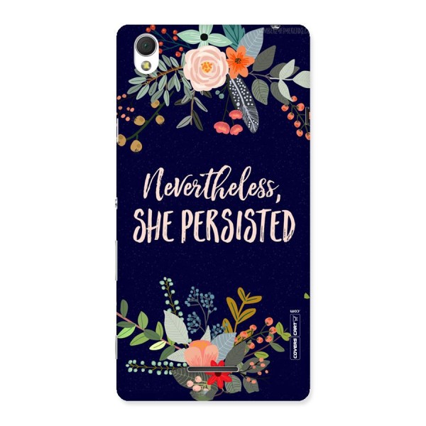 She Persisted Back Case for Sony Xperia T3